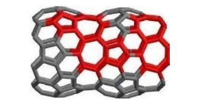 Degree-based entropy of molecular structure of HAC5C7[P,Q] 